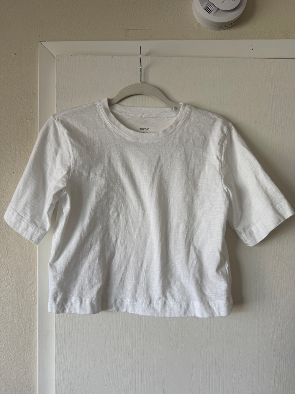 Maeve White Short-Sleeve women’s shirt